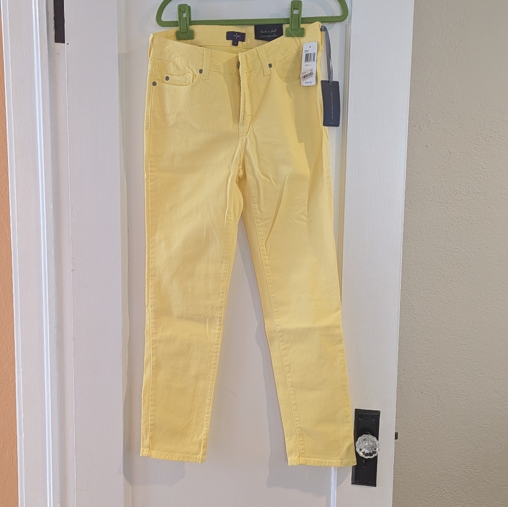 NYDJ Yellow Women's Jeans Size 4